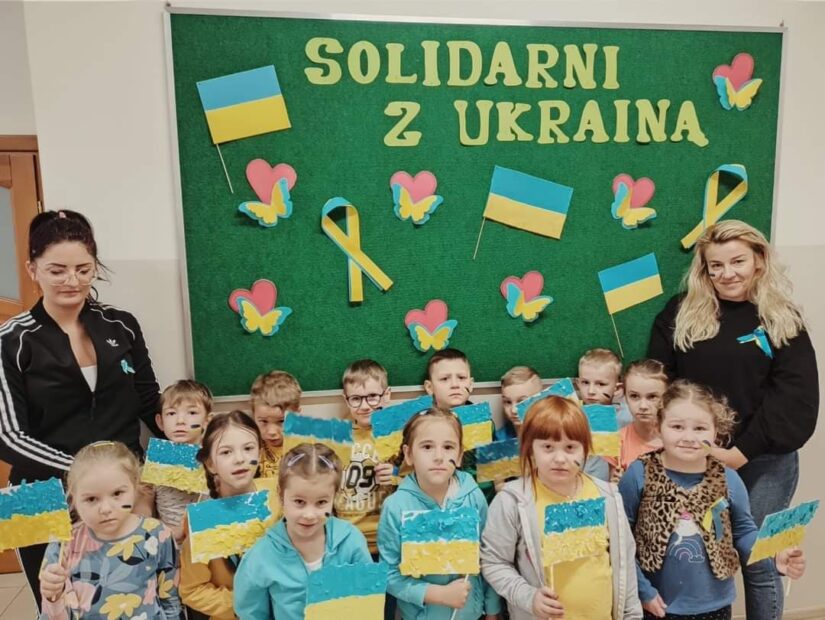 Szkoła w Suchym Dębie zaangażowana w pomoc dla Ukrainy!